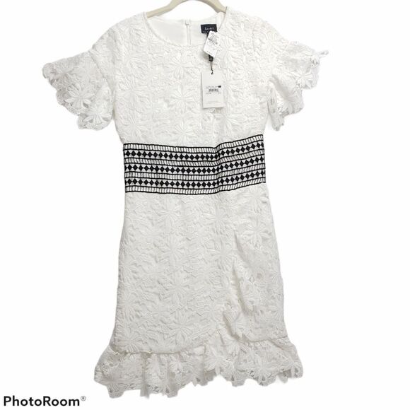 BARDOT Reese Lace Dress Sz 6‎ (SMALL) - Picture 4 of 15